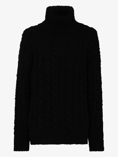 Shop Dolce & Gabbana Pullover Mit Rollkragen In Schwarz