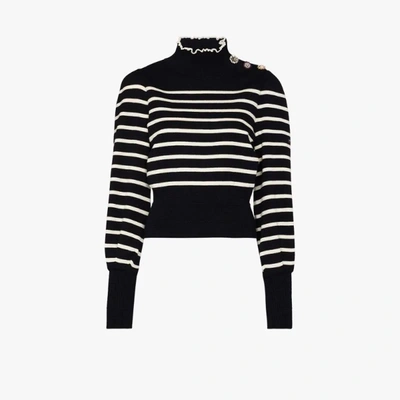 Shop The Marc Jacobs X Armor-lux Breton Striped Sweater In Blue