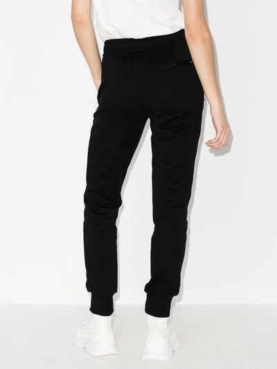 Shop Dolce & Gabbana Black Logo Track Pants