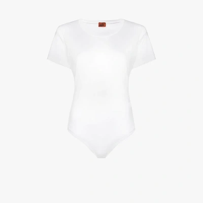 Shop Alix Nyc Essex T-shirt Bodysuit In White