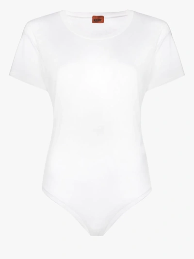 Shop Alix Nyc Essex T-shirt Bodysuit In White