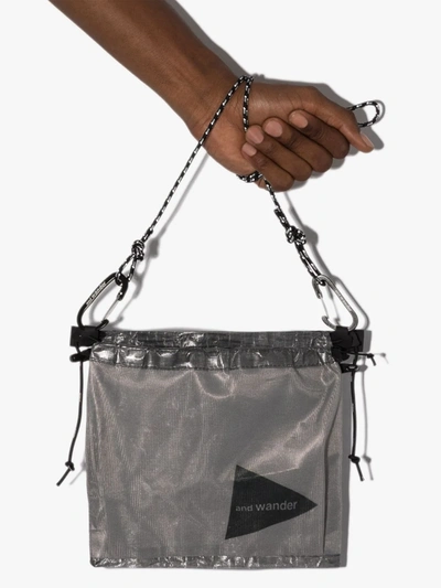 Shop And Wander Grey Dyneema Shoulder Bag