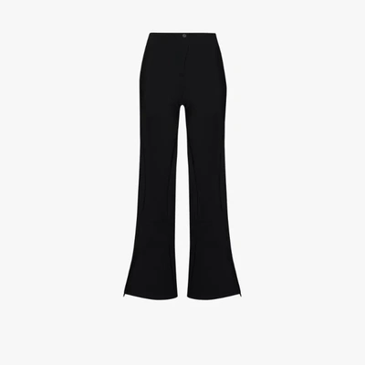 Shop Fusalp Tipi Ii Flared Ski Trousers In Black