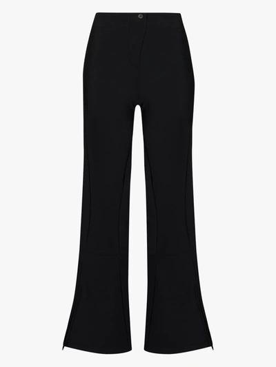 Shop Fusalp Tipi Ii Flared Ski Trousers In Black