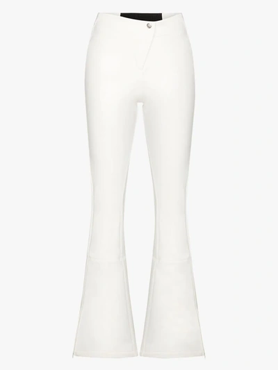 Shop Fusalp Tipi Ii Flared Ski Trousers In White