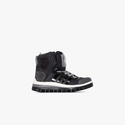 Shop Adidas By Stella Mccartney Eulampis Hiking Boots In Black