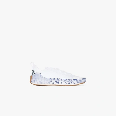 Shop Adidas By Stella Mccartney White Treino Sneakers