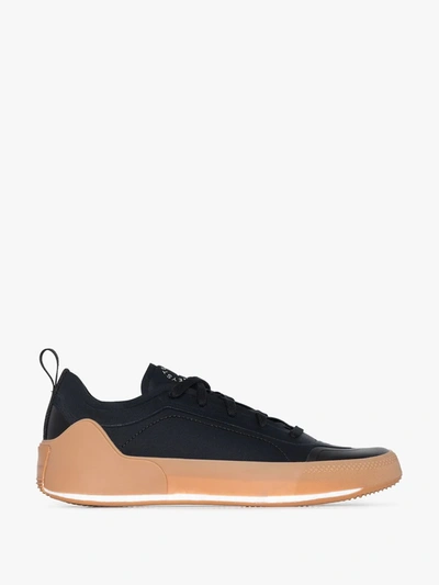 Shop Adidas By Stella Mccartney Black Treino Low Top Sneakers