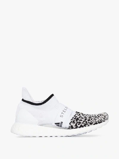 Shop Adidas By Stella Mccartney White Ultraboost X 3d Knit Sneakers