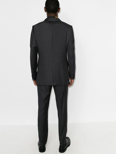 Shop Ermenegildo Zegna Tailored Wool Suit In Grey