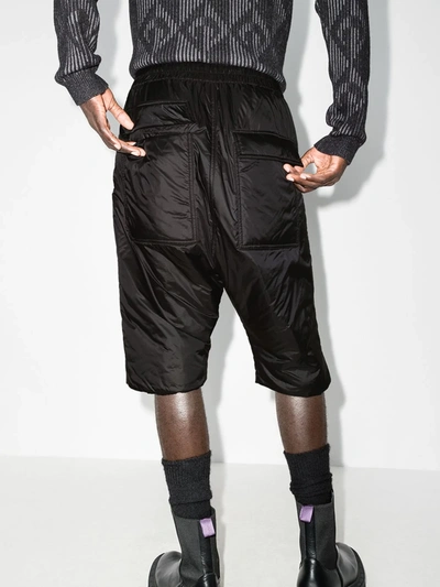 Shop Moncler Genius Shorts Mit Kordelzug In Schwarz