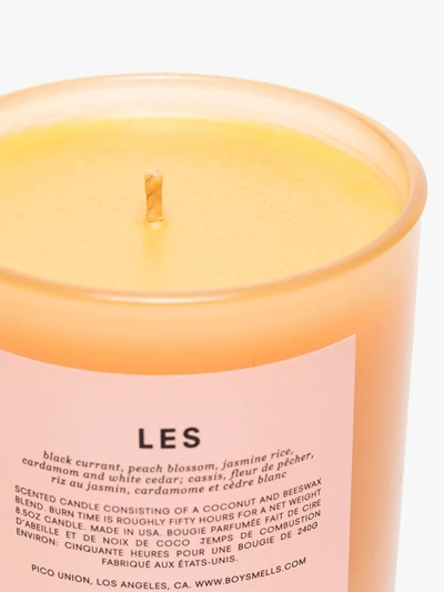 Shop Boy Smells Orange Les Candle In Yellow