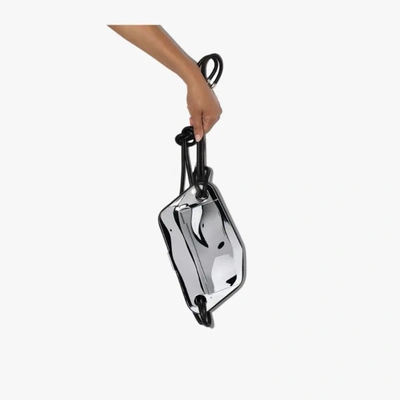 Shop Published By Silver Tone Metal Cross Body Bag In Metallic