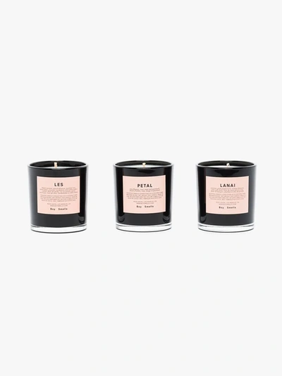 Shop Boy Smells Black Votive Candle Set