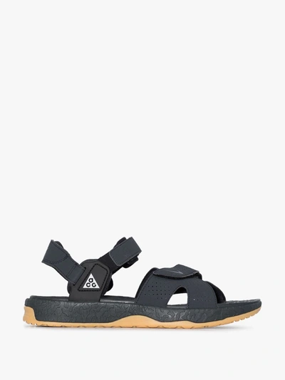 Shop Nike Black Acg Air Deschutz Sandals