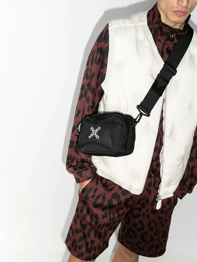 Shop Kenzo Black Active Cross Body Bag
