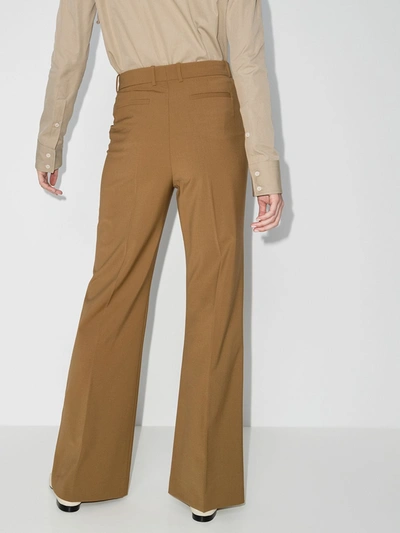 Shop Joseph Neutrals Tambi Tailored Wide Leg Trousers