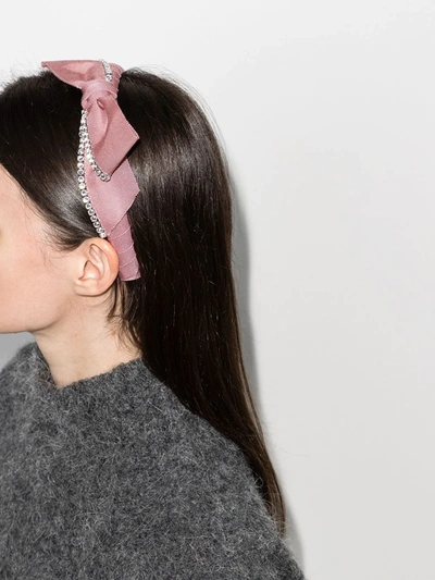 Shop Gigi Burris Millinery Pink Stella Embellished Headband