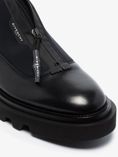 Shop Givenchy Combat Derby Shoes In Black