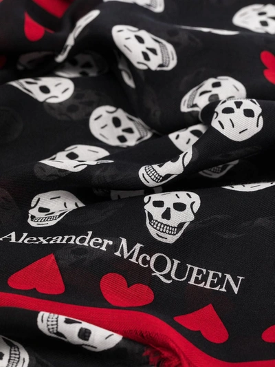 NEW $1080 ALEXANDER MCQUEEN Skull QUEEN OF HEART SKELETON