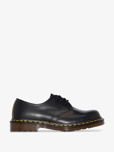 Shop Dr. Martens' Black Vintage 1461 Leather Derby Shoes