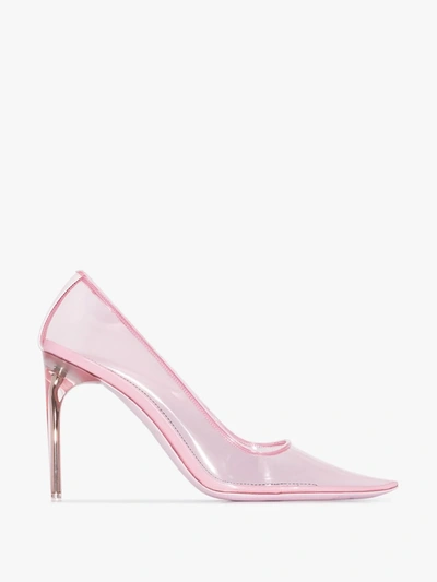 Shop Givenchy Pink Transparent 100 Pumps