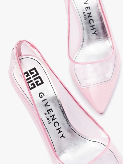 Shop Givenchy Pink Transparent 100 Pumps