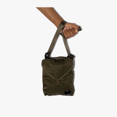 Shop C.p. Company Green Messenger Bag