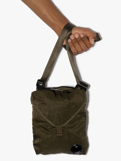 Shop C.p. Company Green Messenger Bag