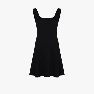 Shop Ninety Percent Black Square Neck Mini Dress