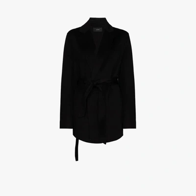 Shop Joseph Cenda Double-face Belted Coat - Women's - Cashmere/wool In Black