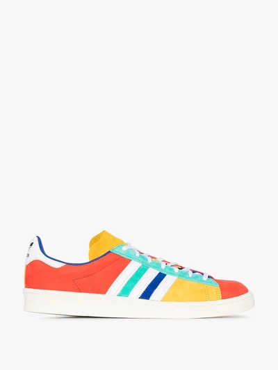Shop Adidas Originals Ed Campus 80s Suede Sneakers In Multicolour