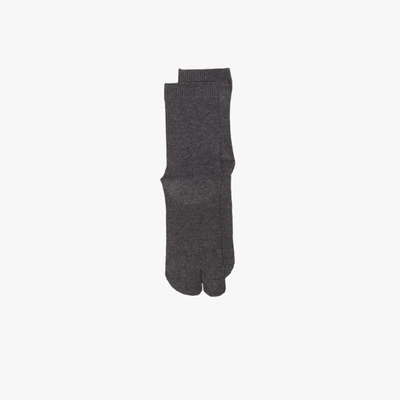 Shop Maison Margiela Klassische Socken In Grau