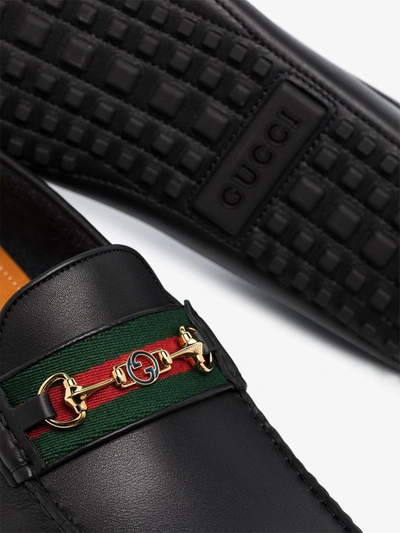 Shop Gucci Penny-loafer Mit Gg In Black