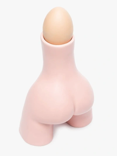 Shop Anissa Kermiche Pink L'egg Earthenware Egg Cup