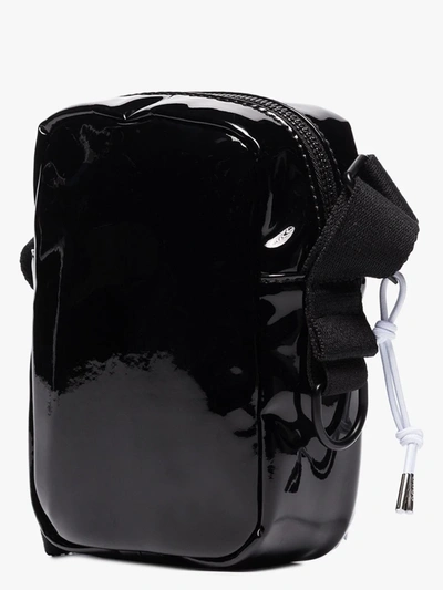Shop Maison Margiela Black Moniker Cross Body Bag