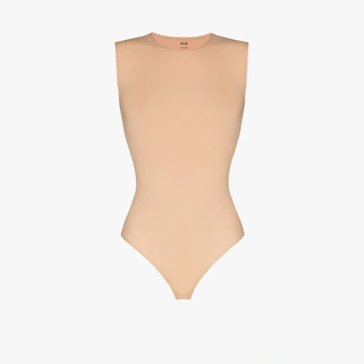 Shop Alix Nyc Ärmelloser Body In Nude