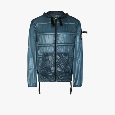 Shop Moncler Genius 5 Moncler Craig Green Peeve Hooded Jacket In Blue