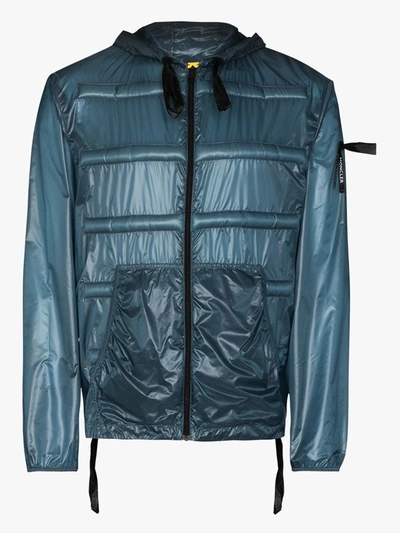 Shop Moncler Genius 5 Moncler Craig Green Peeve Hooded Jacket In Blue