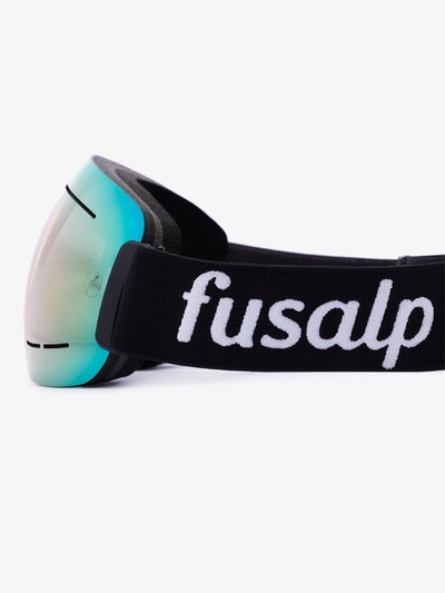 Shop Fusalp Multicoloured Pace Eyes Ii Ski Goggles In Black