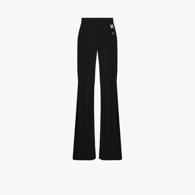 Shop Alyx Black Tailored Flared Trousers