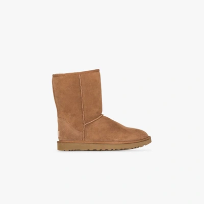 Ugg Classic Short Ii Ankle Boots In Chestnut-brown | ModeSens