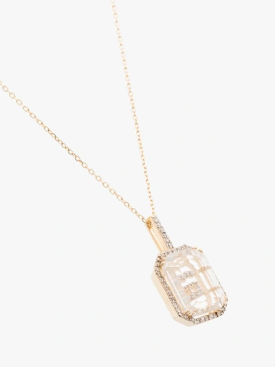 Mateo 14k Yellow Gold G Initial Diamond Necklace In Gold