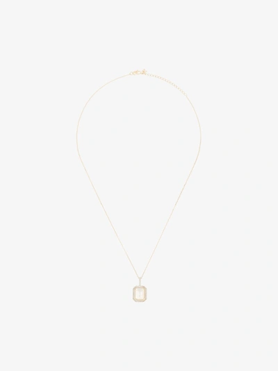 Shop Mateo 14k Yellow Gold T Initial Diamond Necklace