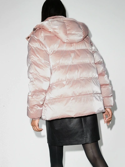 Shop Alyx Nightrider Shell Puffer Jacket In Pink