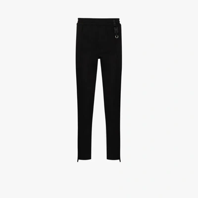 Shop Alyx Side Stripe Slim Leg Track Pants In Black