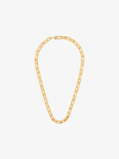 Shop Ambush Sterling Silver Chain Link Necklace In Gold