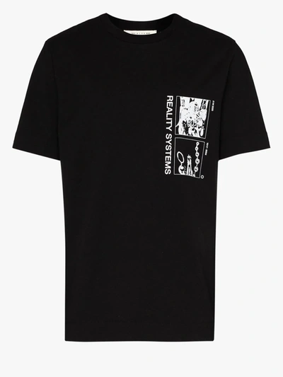 Shop Alyx Black Graphic Print T-shirt