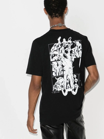 Shop Alyx Black Graphic Print T-shirt