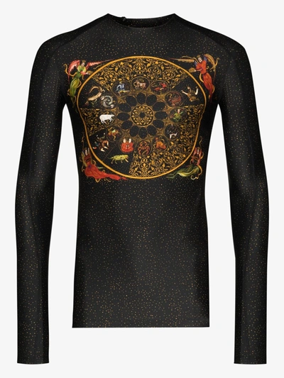 Shop Gmbh Luna Rashguard T-shirt In Black